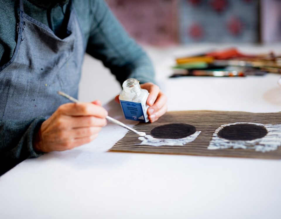 Como criar um espaço para a arte em casa