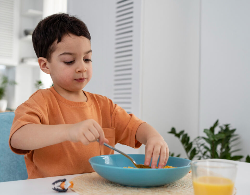 Mesa posta e segurança alimentar em casa