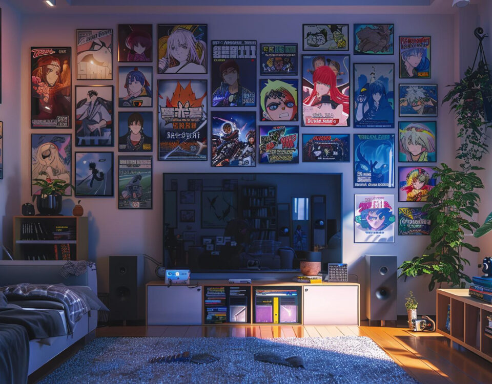 Como decorar seu quarto inspirado no seu anime favorito