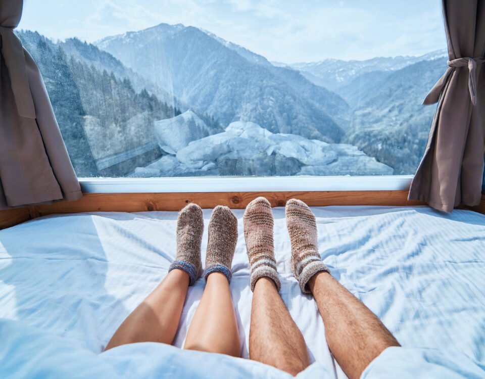 A importância da hospedagem em destinos de clima mais frio