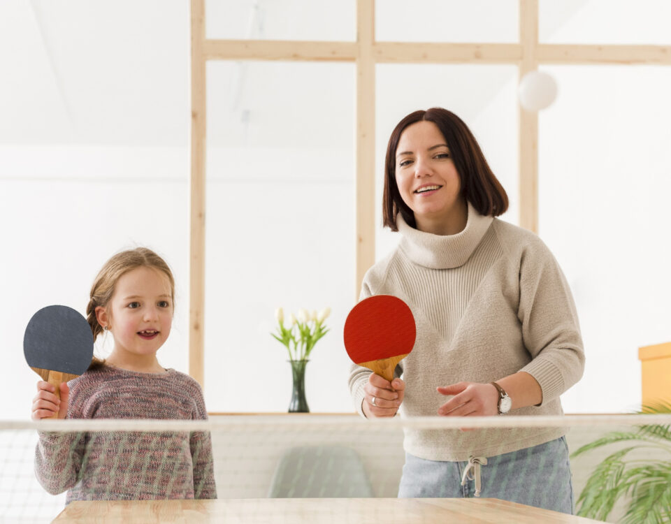 Ping pong em casa: conforto, espaço e segurança na medida certa